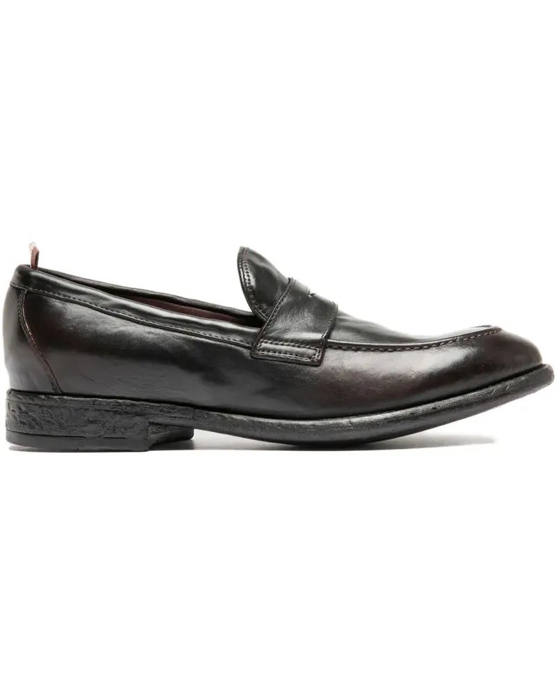 Officine Creative Italia Klassische Loafer - Schwarz Schwarz