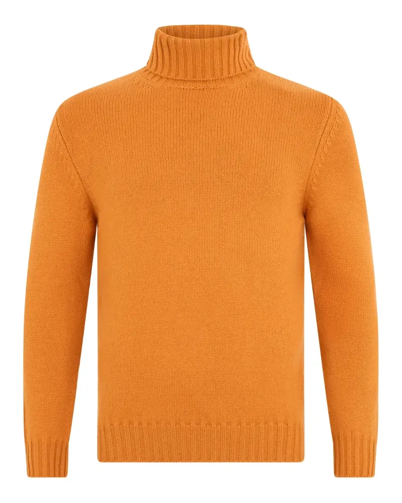 Fedeli roll-neck cashmere sweater - Orange Orange