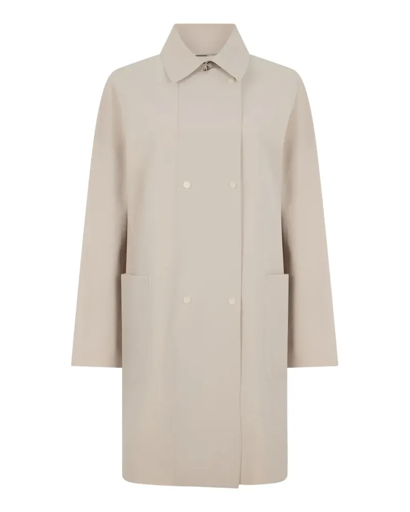 MOORER double-breasted pocket coat - Nude Nude