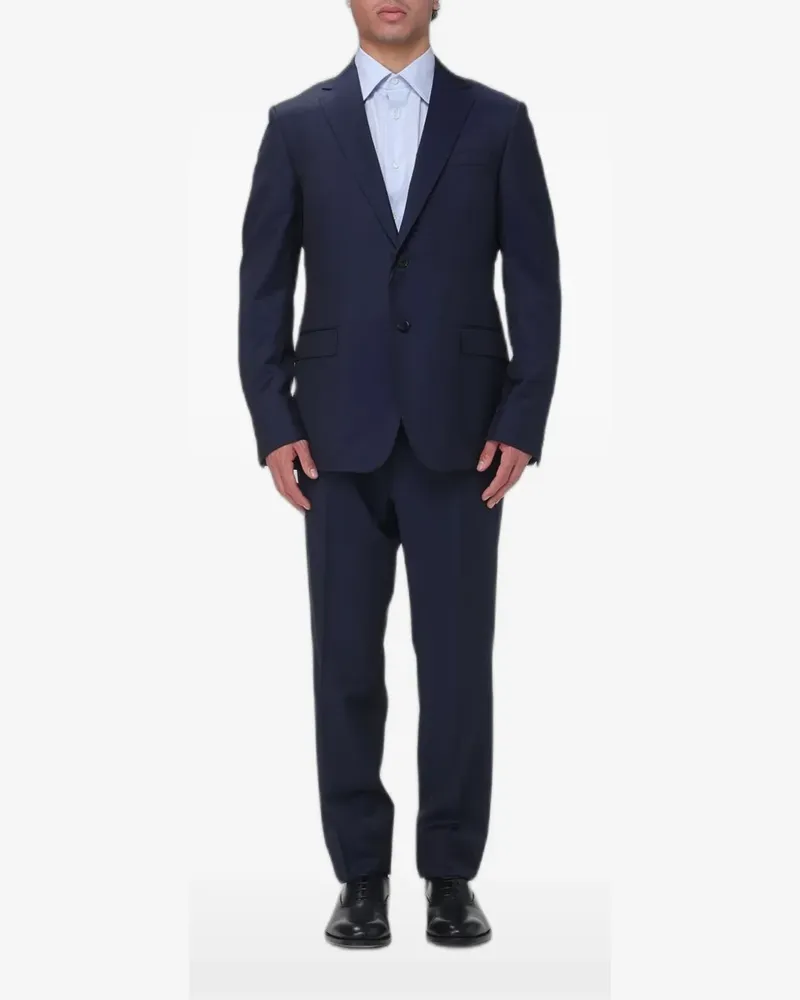 Ermenegildo Zegna single-breasted suit - Blau Blau