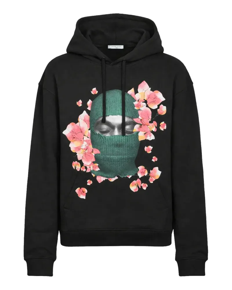 IH NOM UH NIT floral graphic hoodie - Schwarz Schwarz
