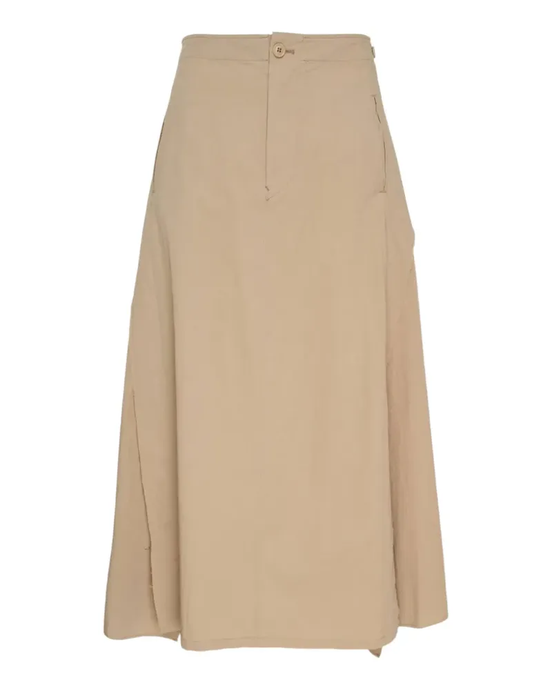 Yohji Yamamoto Ausgestellter Rock - Nude Nude