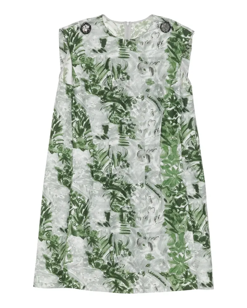 JNBY Kleid mit Han-Print - Grau Grau