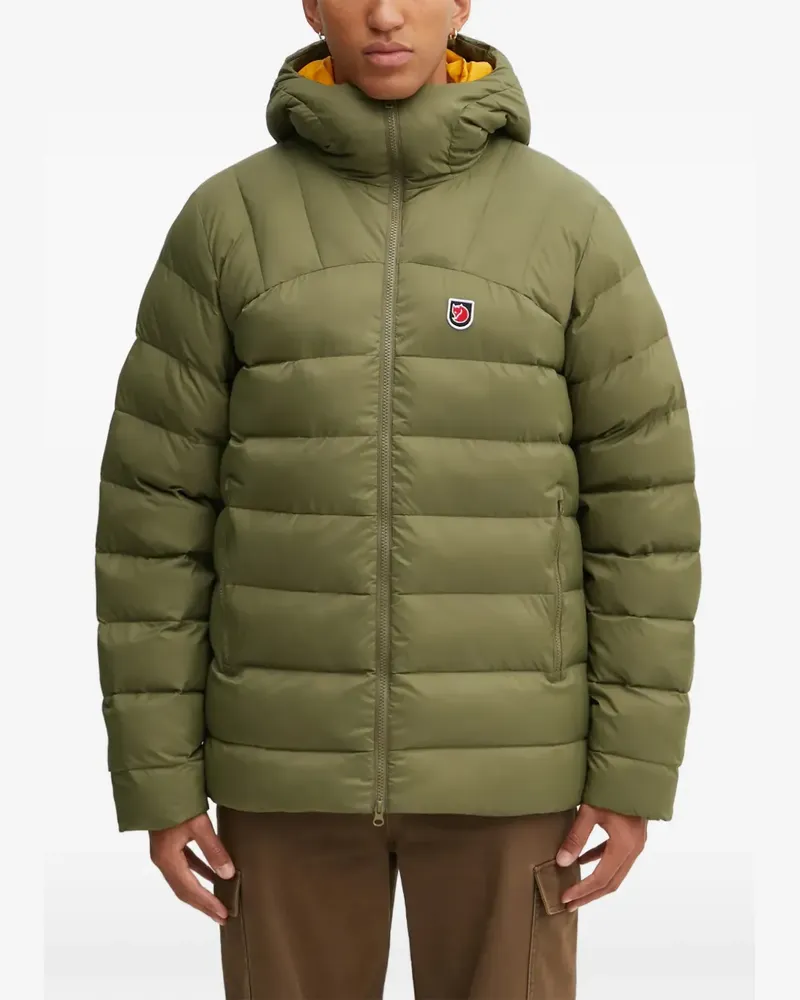 Fjäll Räven Expedition hooded-padded jacket - Grün Grün