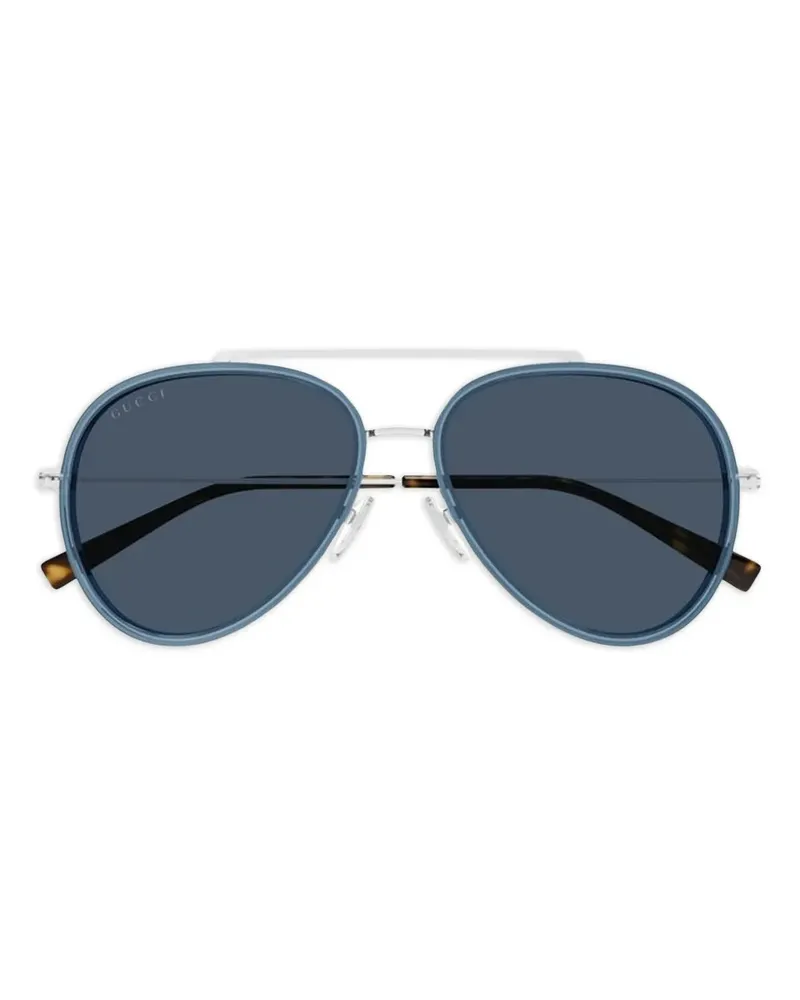 Gucci Sonnenbrille mit getönten Gläsern - Blau Blau