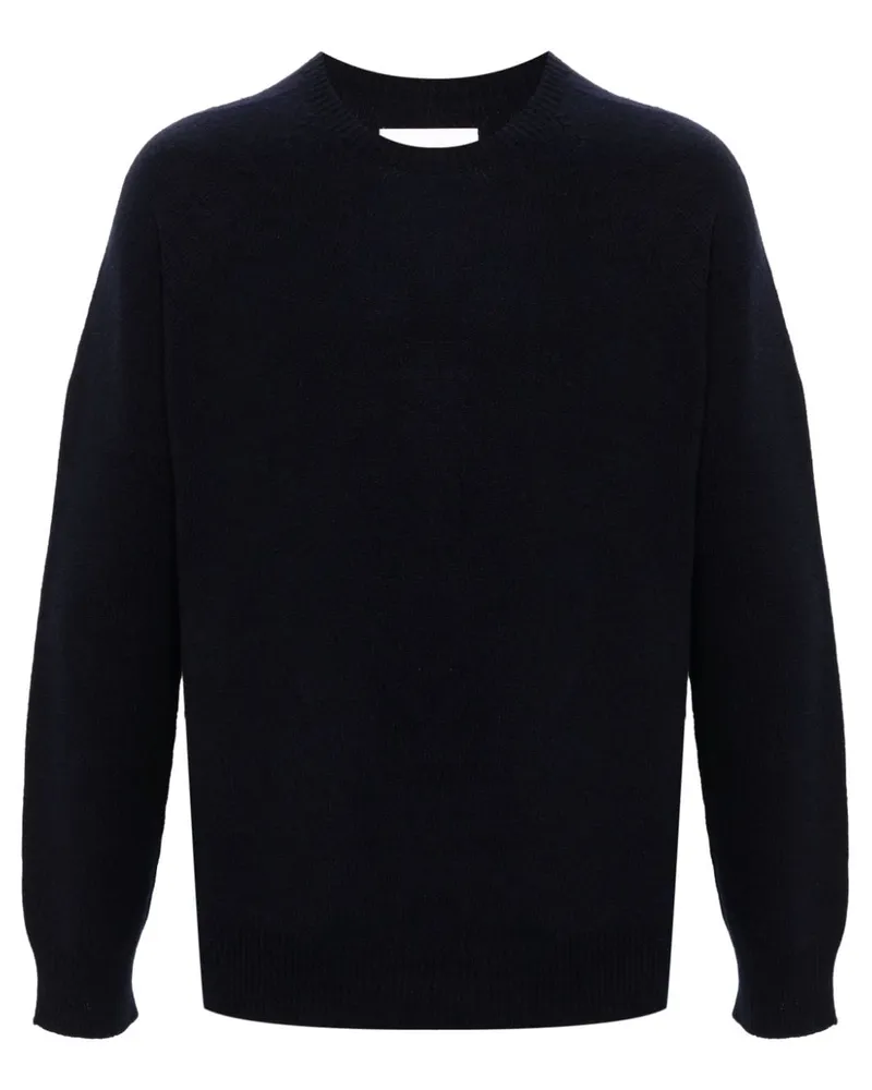 Jil Sander Pullover mit Rundhalsausschnitt - Blau Blau