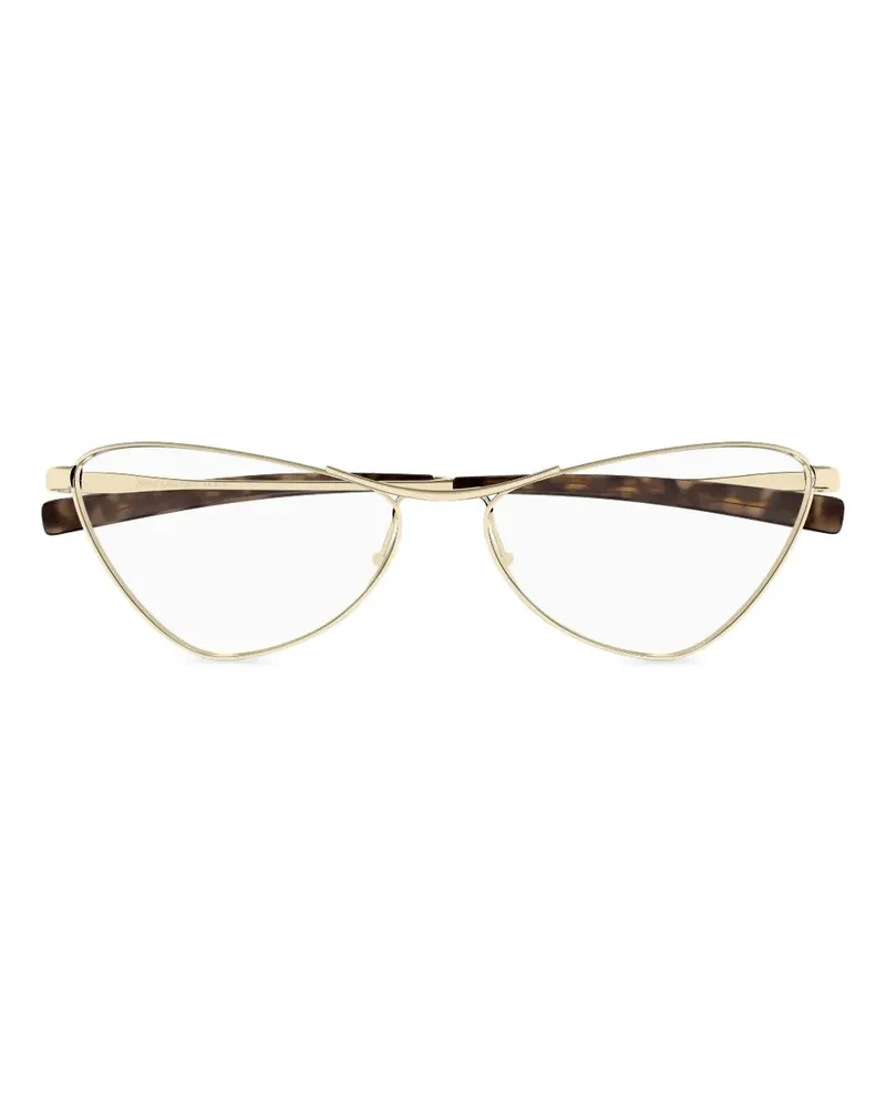 Saint Laurent Brille im Cat-Eye-Design - Gold Gold