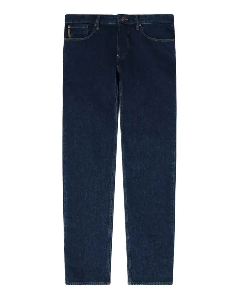 Emporio Armani J06 Low Wasted Slim-Fit-Jeans - Blau Blau