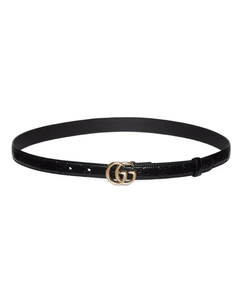 Gucci GG Marmont belt - Schwarz Schwarz