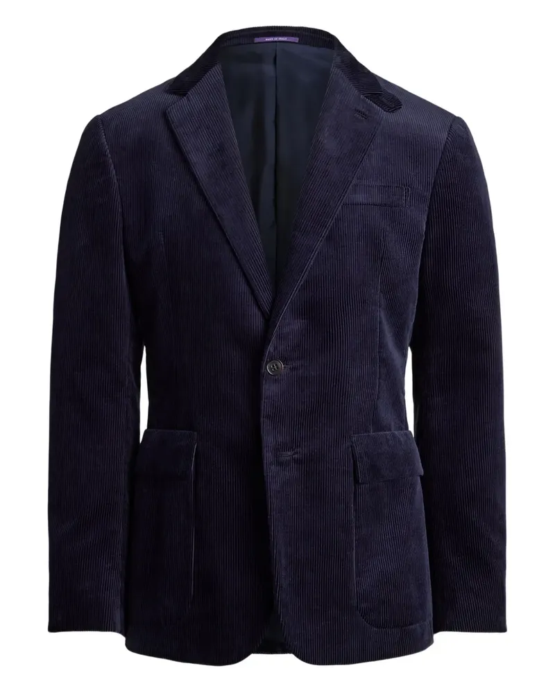 Ralph Lauren Einreihiges Sakko - Blau Blau