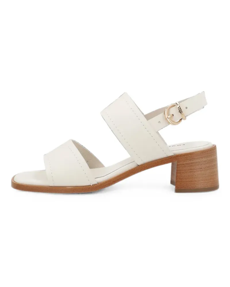 FRAU leather buckle-fastening sandals - Weiß Weiß
