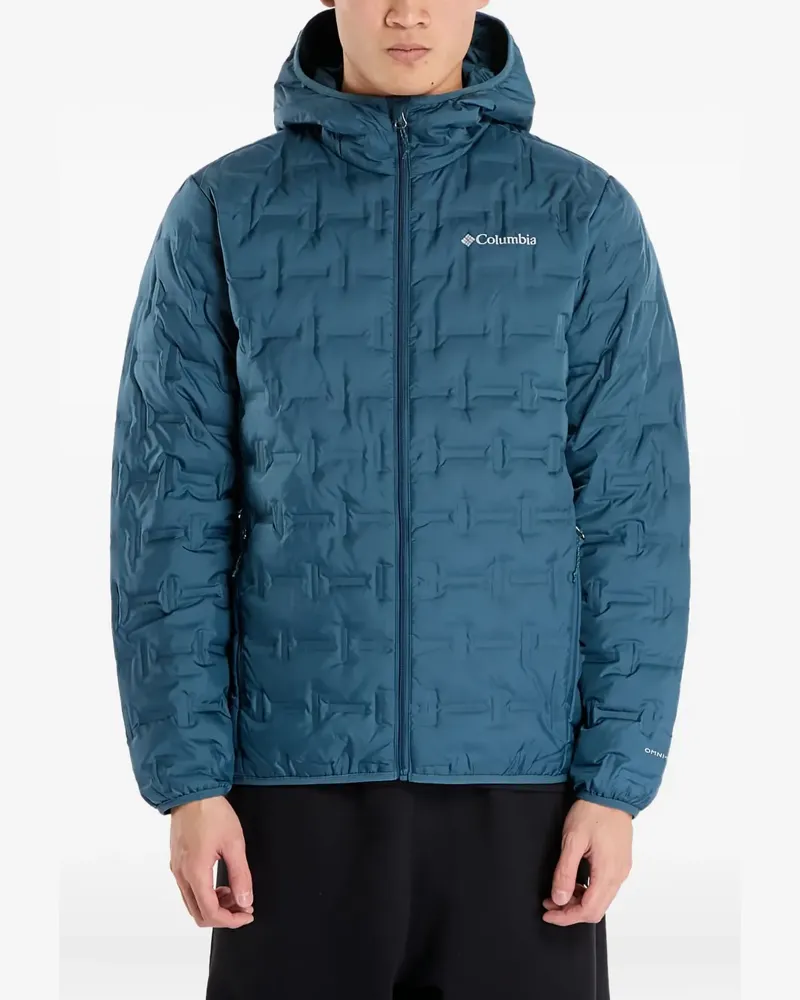 Columbia Sportswear Company Kapuzenjacke mit Muster - Blau Blau