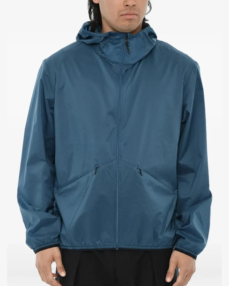 Woolrich hooded zip-up jacket - Blau Blau