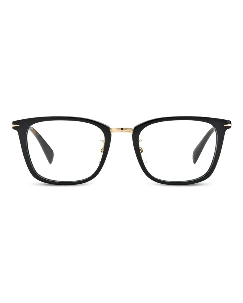 EYEWEAR by DAVID BECKHAM Brille mit eckigem Gestell - Schwarz Schwarz