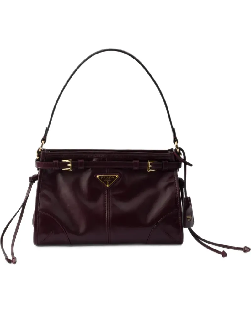 Prada Bonnie small leather handbag - Rot Rot