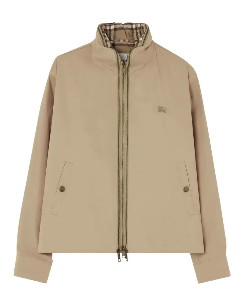 Burberry Jacke aus Baumwolltwill mit Wärmer - Nude Nude