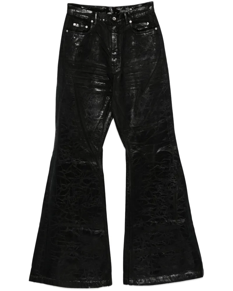 DRKSHDW by Rick Owens Bolan Bootcut-Jeans - Schwarz Schwarz