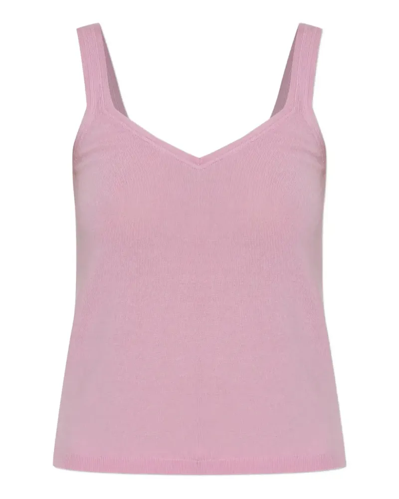 Posse Petra Tanktop mit V-Ausschnitt - Rosa Rosa