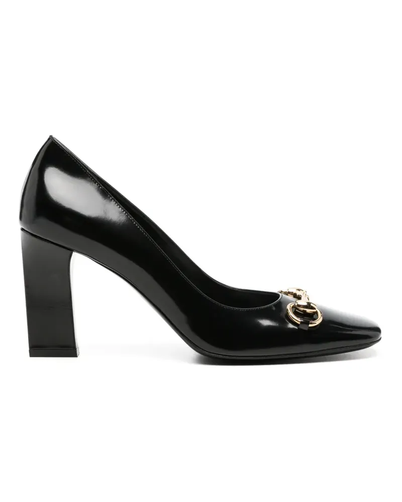 Gucci Signora Pumps mit Horsebit - Schwarz Schwarz