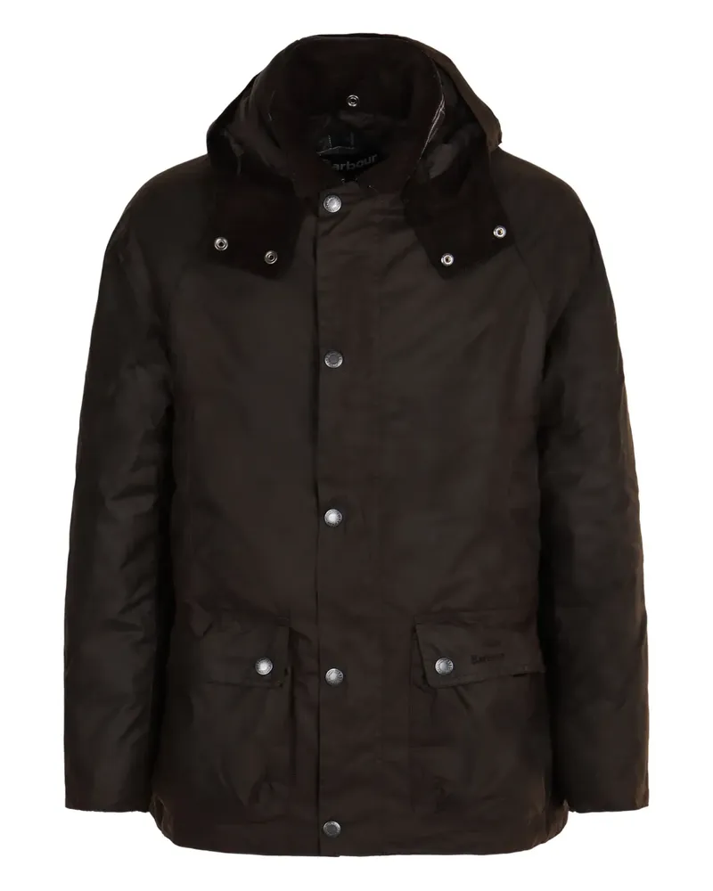 Barbour Beaufort Kapuzenmantel - Braun Braun