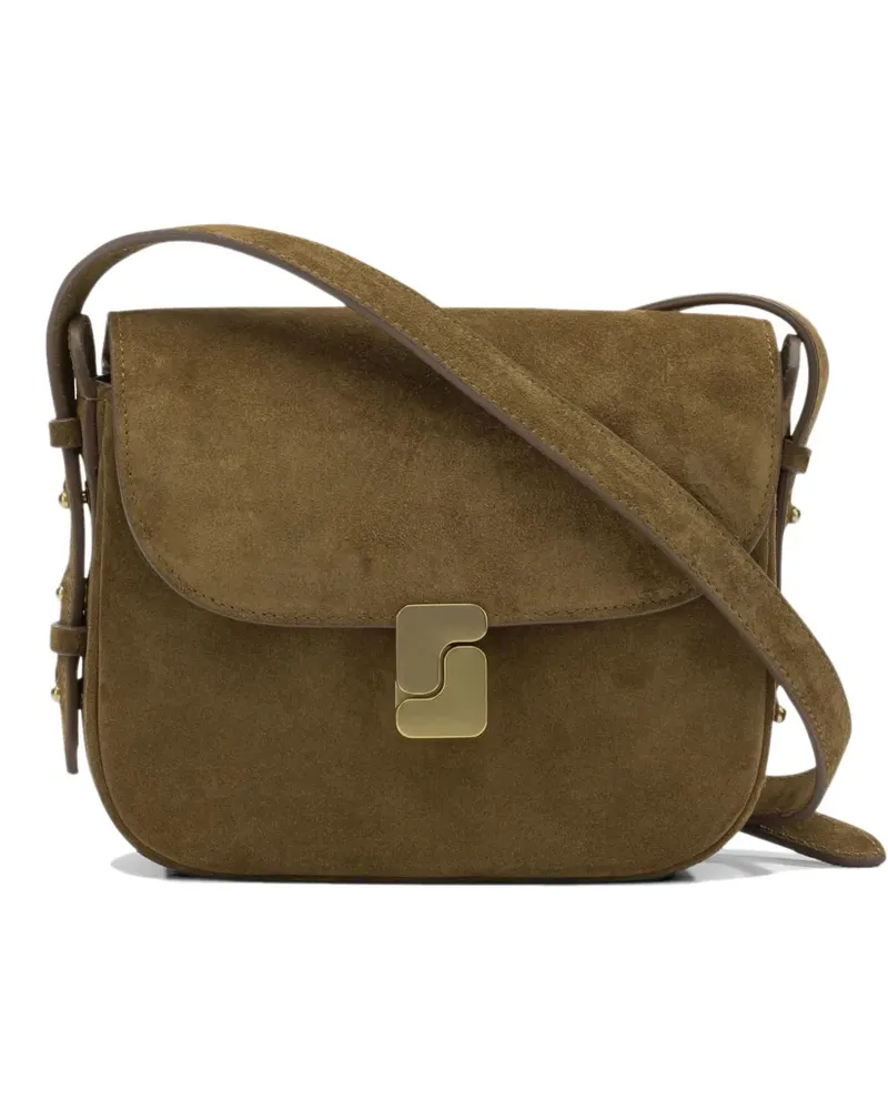 Soeur suede-finish Bellissima shoulder bag - Braun Braun
