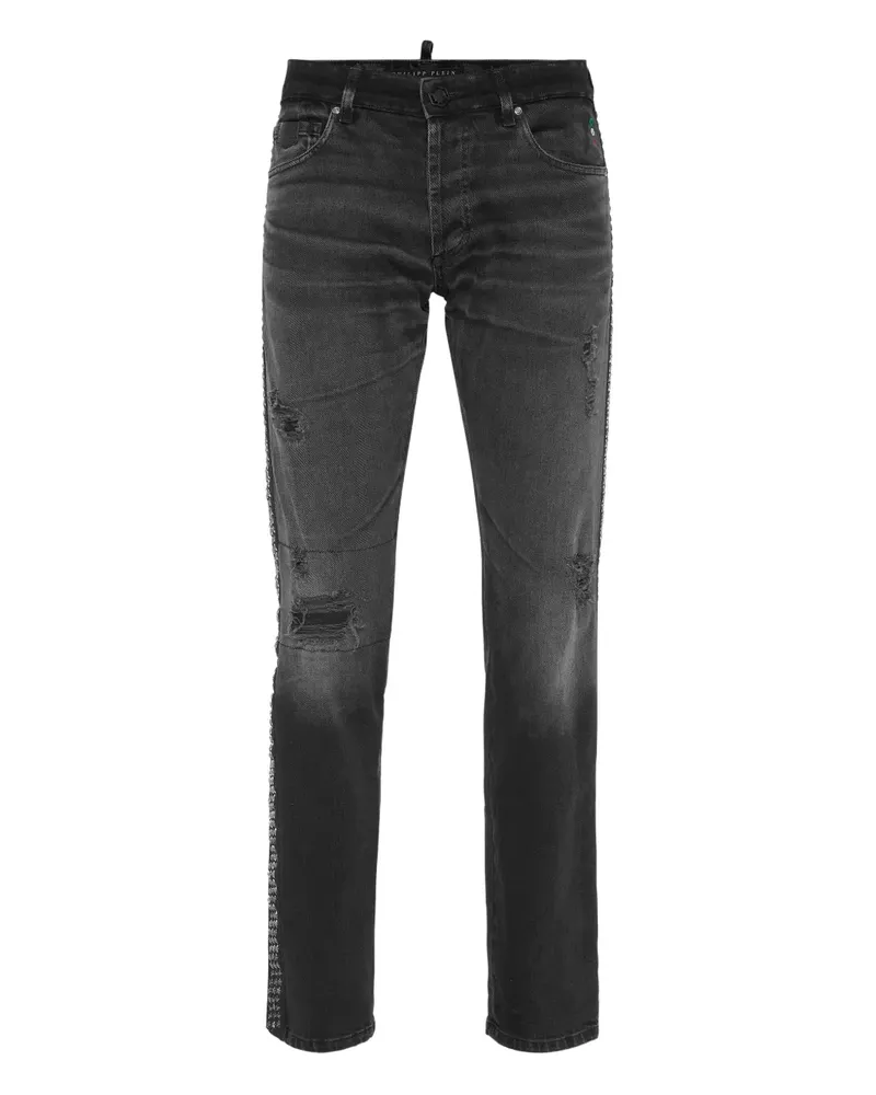 Philipp Plein Jeans mit geradem Bein - Blau Blau