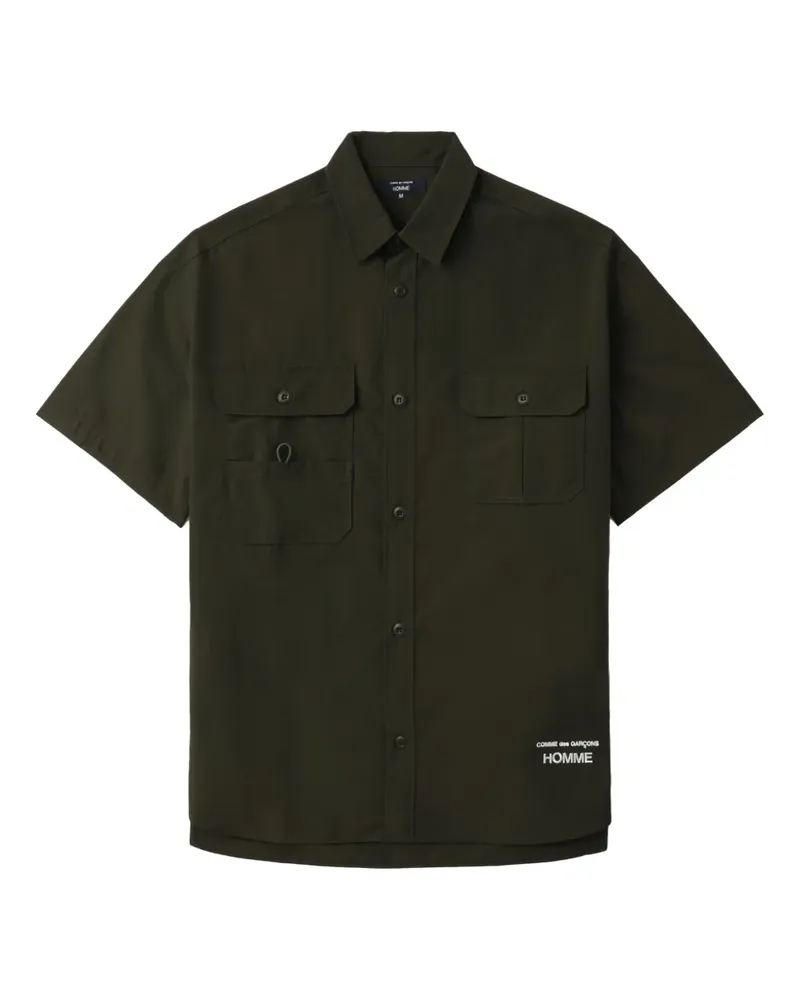 Comme des Garçons Kurzärmeliges Hemd im Utility-Look - 3 KHAKI 3