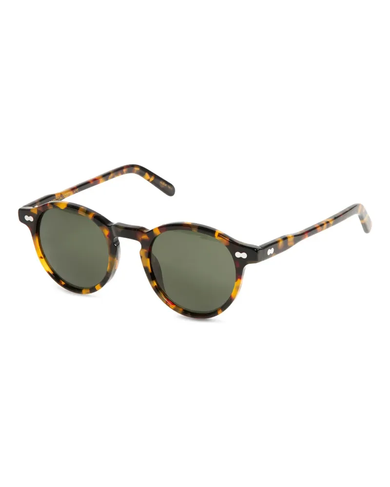 MOSCOT Runde 'Miltzen' Sonnenbrille - Braun Braun