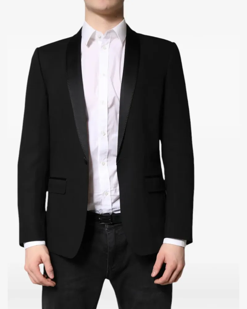 Dolce & Gabbana Martini single-breasted blazer - Schwarz Schwarz