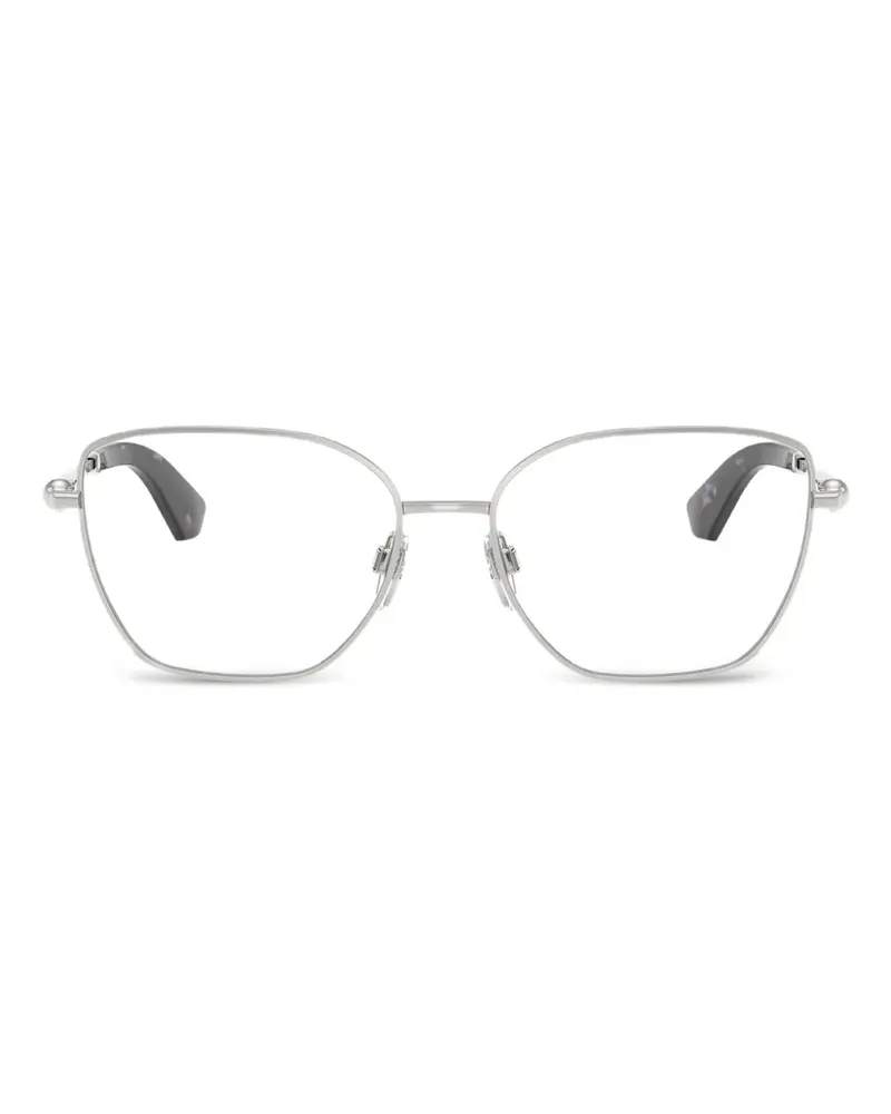 Burberry Brille im Cat-Eye-Design - Silber Silber