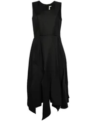 Comme des Garçons Ärmelloses Kleid Schwarz