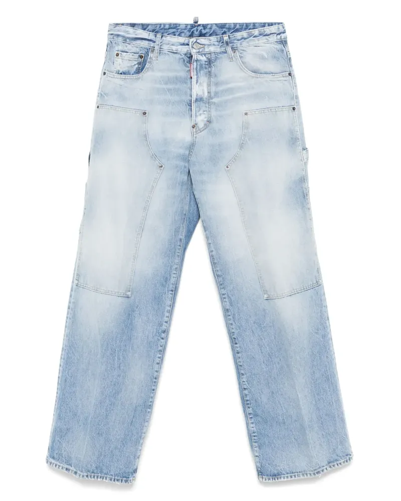 Dsquared2 Jeans mit geradem Bein - Blau Blau