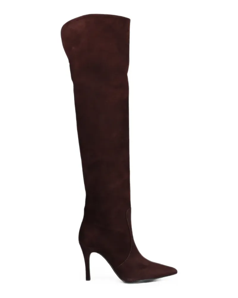 Bianca Di pointed-toe over-the-knee boots - Braun Braun