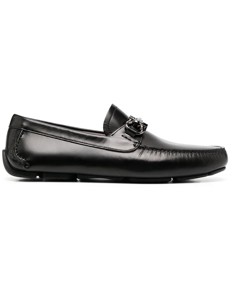 Ferragamo Loafer mit Gancini-Schnalle - Schwarz Schwarz