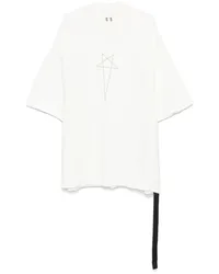 DRKSHDW by Rick Owens Tommy T T-Shirt Weiß