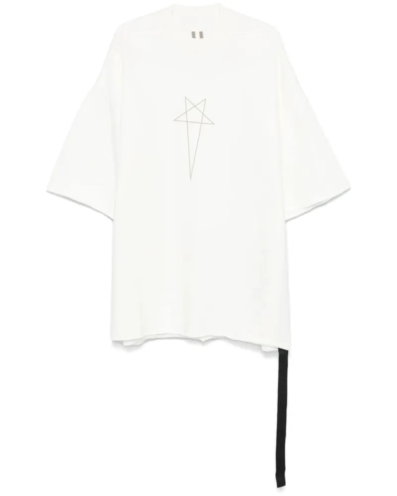 DRKSHDW by Rick Owens Tommy T T-Shirt - Weiß Weiß