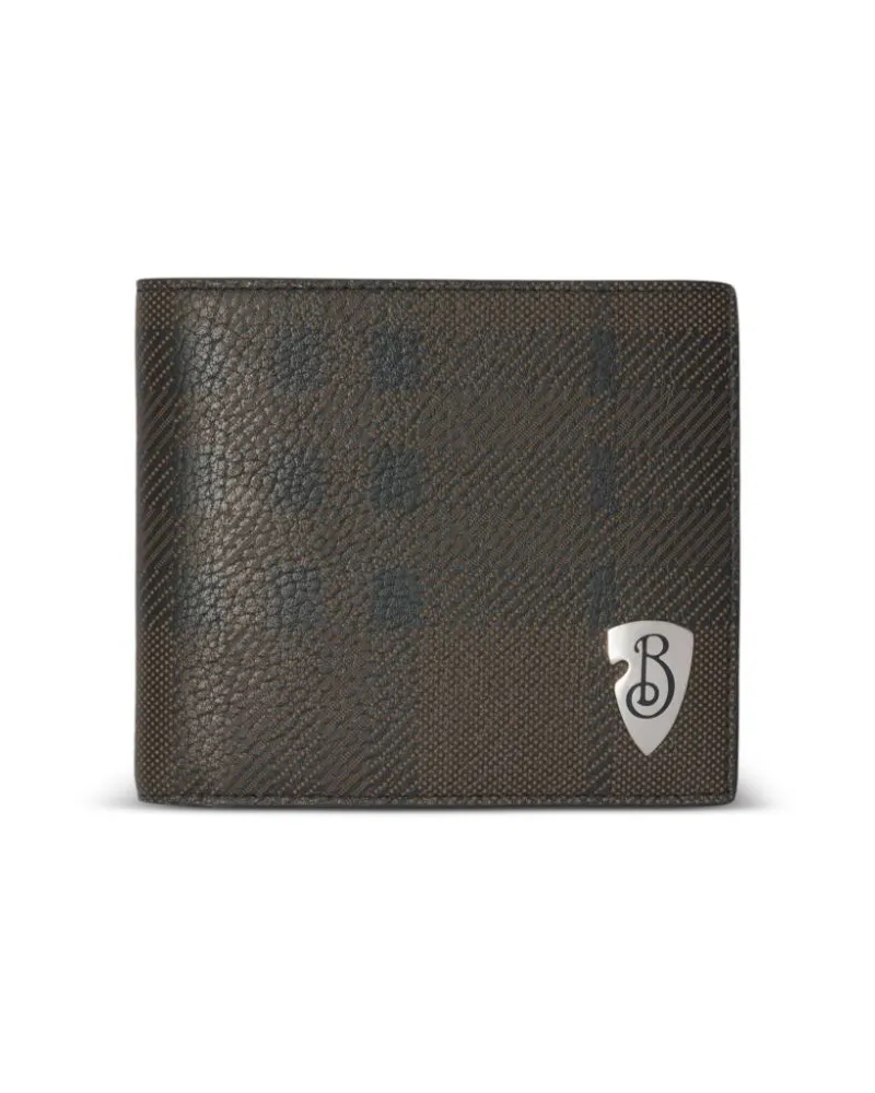 Burberry B-Shield Portemonnaie - Braun Braun
