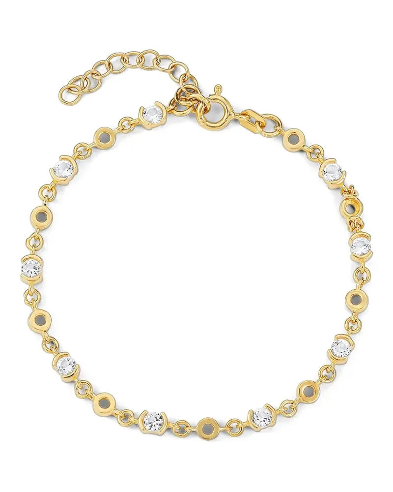 V JEWELLERY Armband mit rundem Detail - Gold Gold