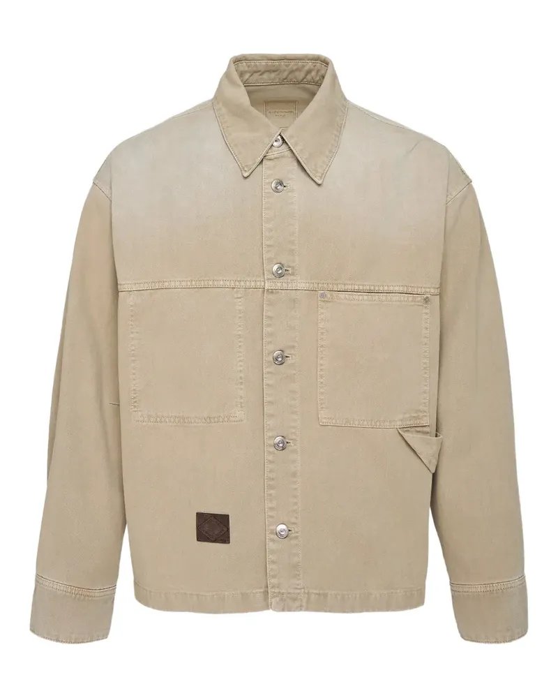 Wooyoungmi beige shirt jacket - Nude Nude
