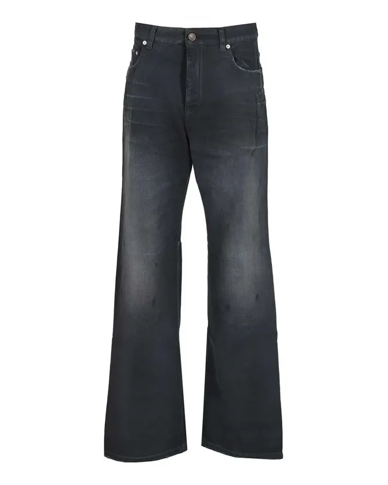 Balenciaga five-pockets cotton jeans - Blau Blau