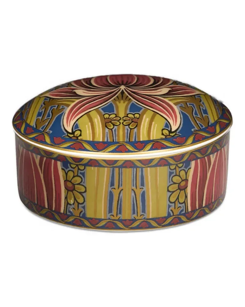 Etro Schmuckkästchen aus Porzellan (13cm) - Rot Rot