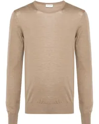 Saint Laurent Fein gestrickter Pullover Nude