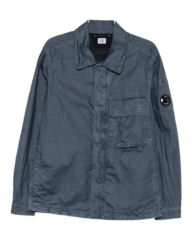 C.P. Company Lens-detail chest-pocket jacket - Blau Blau