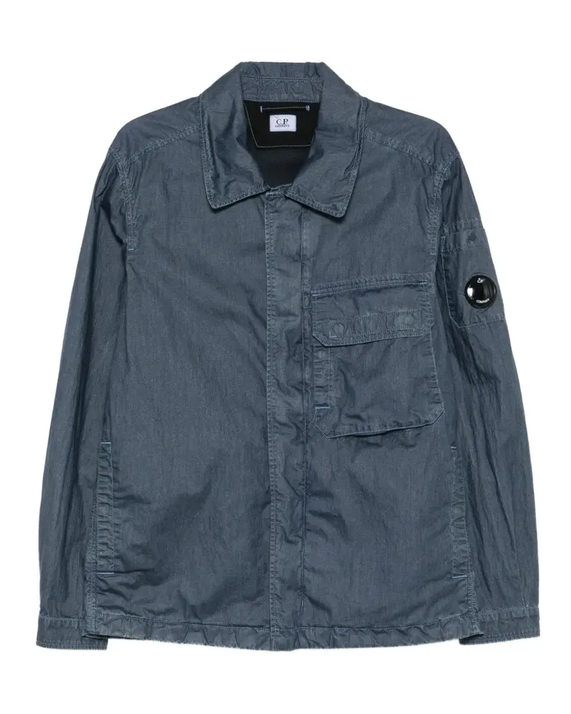 C.P. Company Lens-detail chest-pocket jacket - Blau Blau