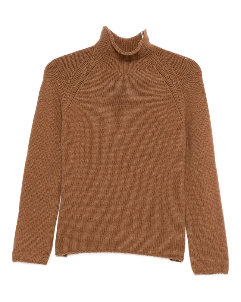 Scaglione Pullover mit Raglanärmeln - Braun Braun