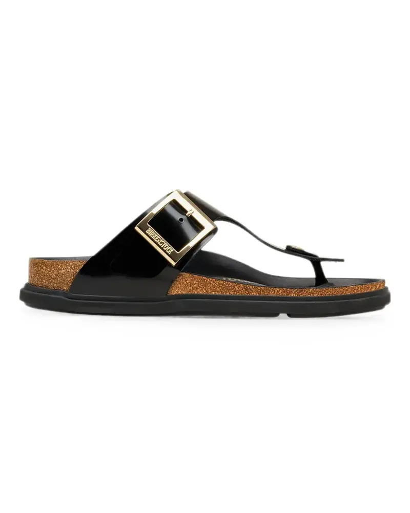 Birkenstock Gizeh buckle-fastening thong sandals - Schwarz Schwarz