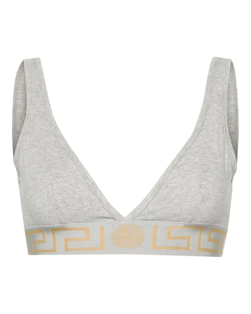 Versace Greca Triangel-BH - Grau Grau