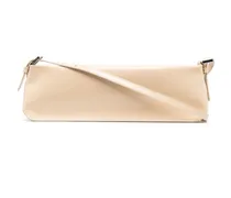 Klassische Schultertasche - Nude