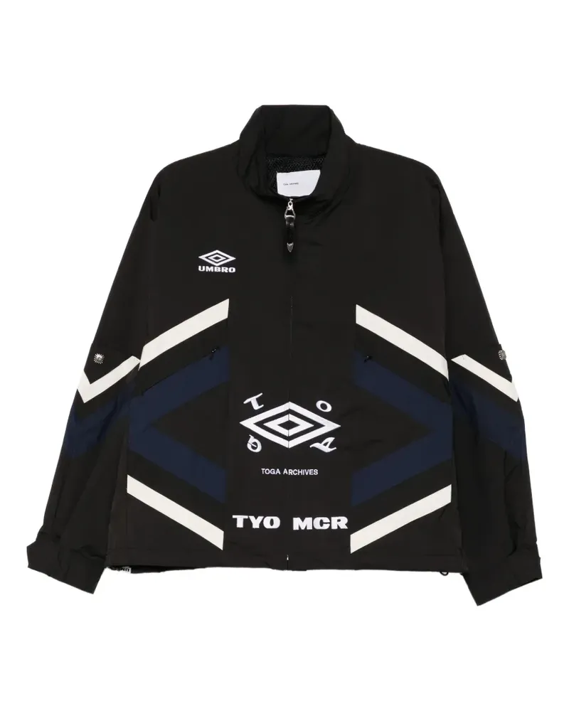 Toga x Umbro track jacket - Schwarz Schwarz