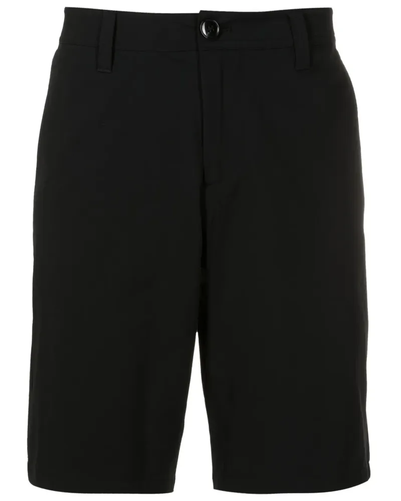 Armani Exchange Bermudas mit Logo-Schild - Schwarz Schwarz